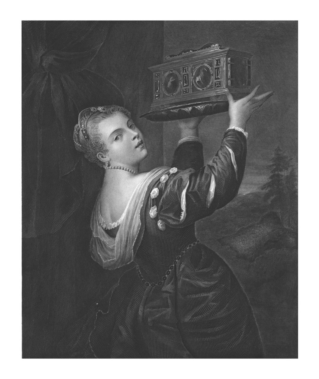 Tizianus lánya, 1795. alkotó: James Heath