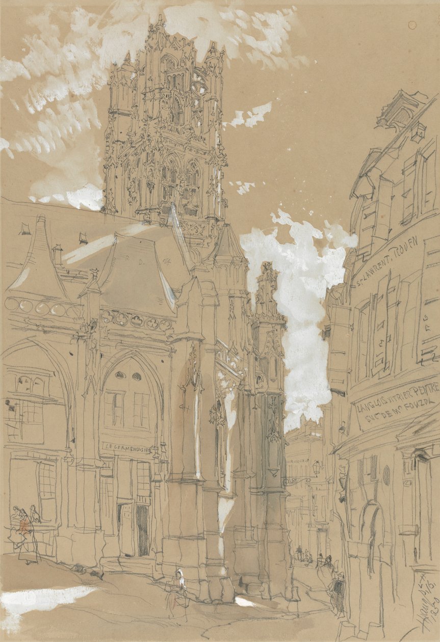 St. Laurent, Rouen alkotó: James Holland