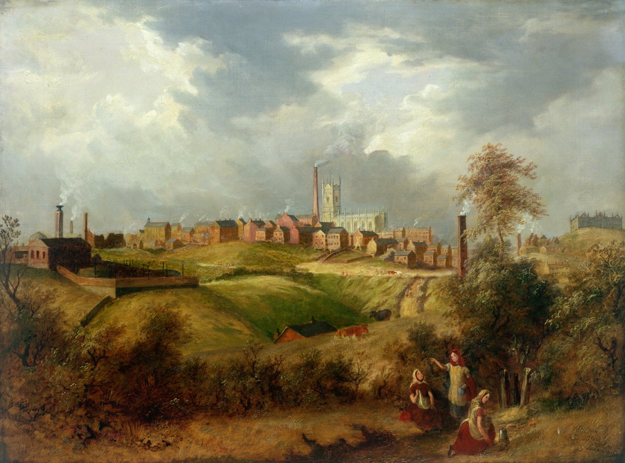 Oldham Glodwickből alkotó: James Howe Carse
