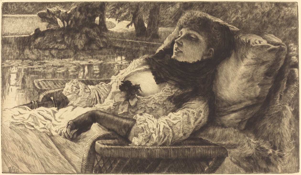 Nyári Este alkotó: James Jacques Joseph Tissot