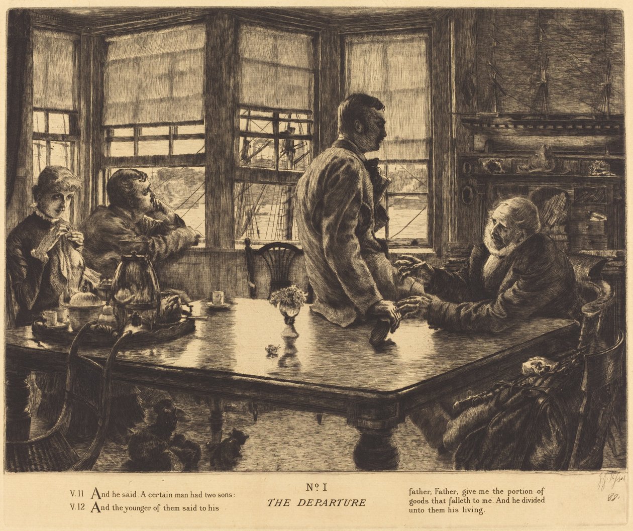 Az indulás alkotó: James Jacques Joseph Tissot