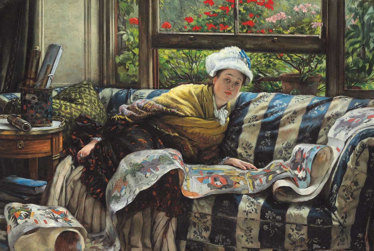 A japán tekercs alkotó: James Jacques Joseph Tissot