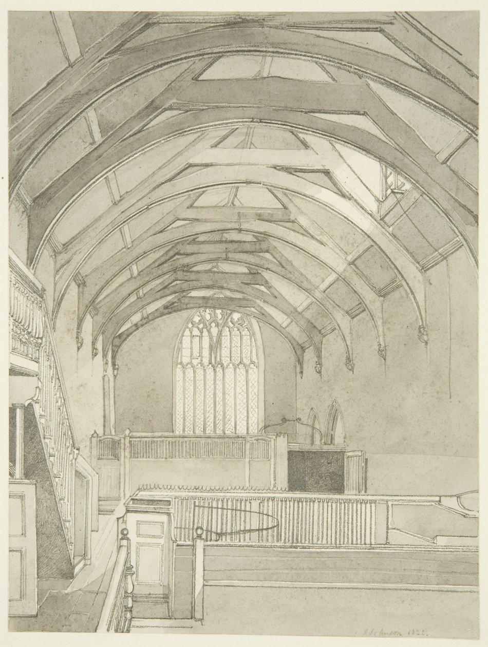 A Guildhall belseje alkotó: James Johnson