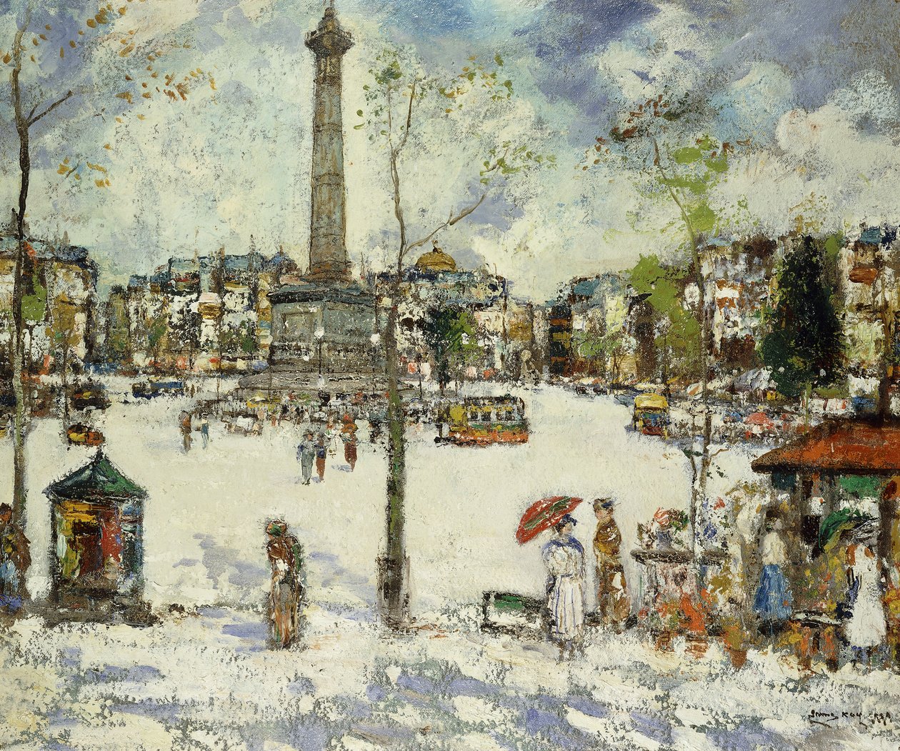 Párizsi tér 3. sz alkotó: James Kay