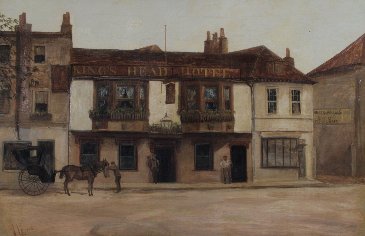 Kings Head Hotel, Richmond alkotó: James Lewis