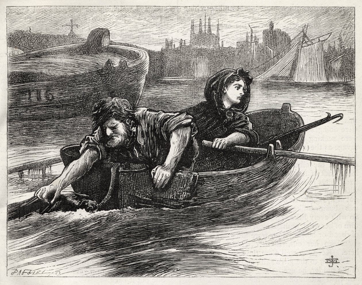 Charles Dickens "Közös barátunk" című regénye alkotó: James Mahoney