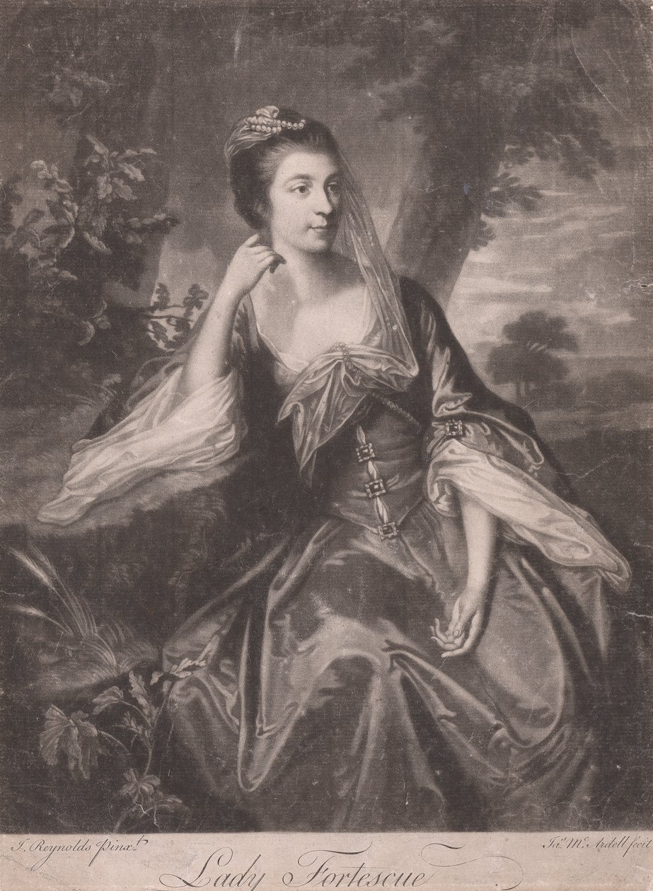 Lady Fortescue alkotó: James McArdell