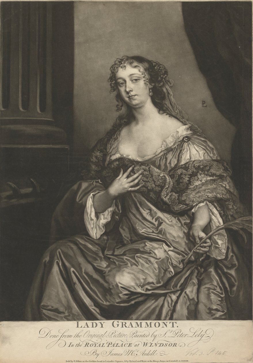 Lady Grammont alkotó: James McArdell