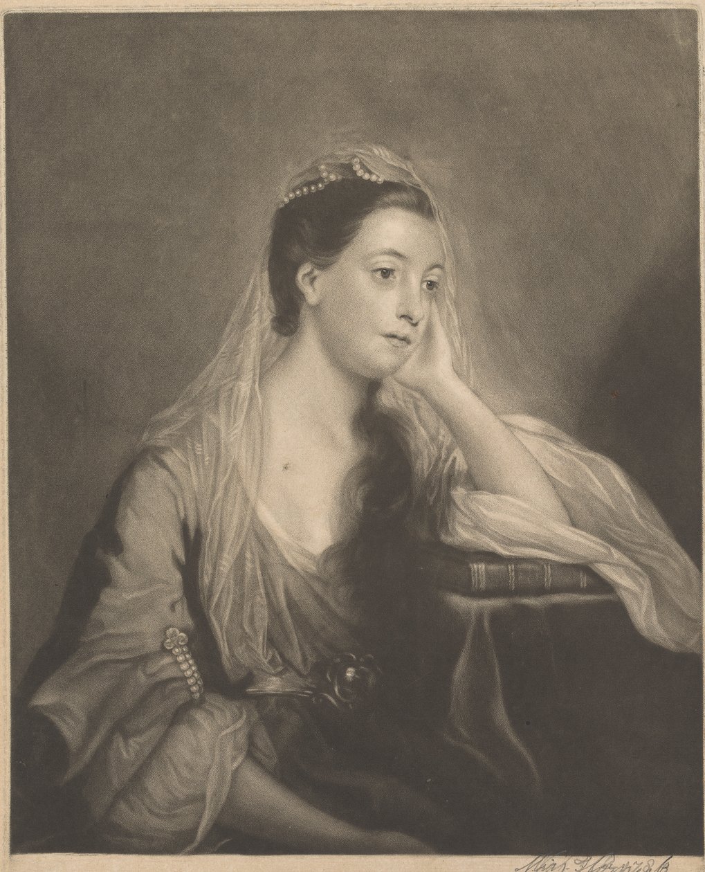 Mrs. Hannah Horneck alkotó: James McArdell
