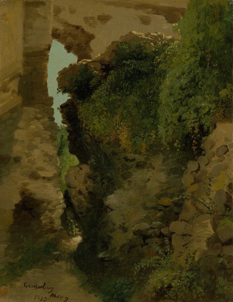 Godesberg, 1852. alkotó: James McDougal Hart