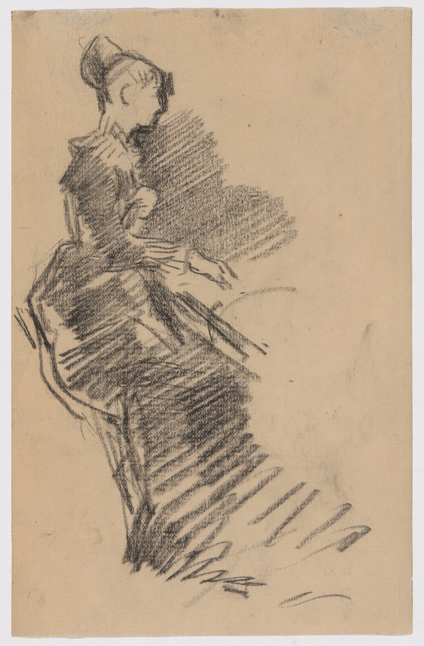 A zongoránál alkotó: James McNeill Whistler