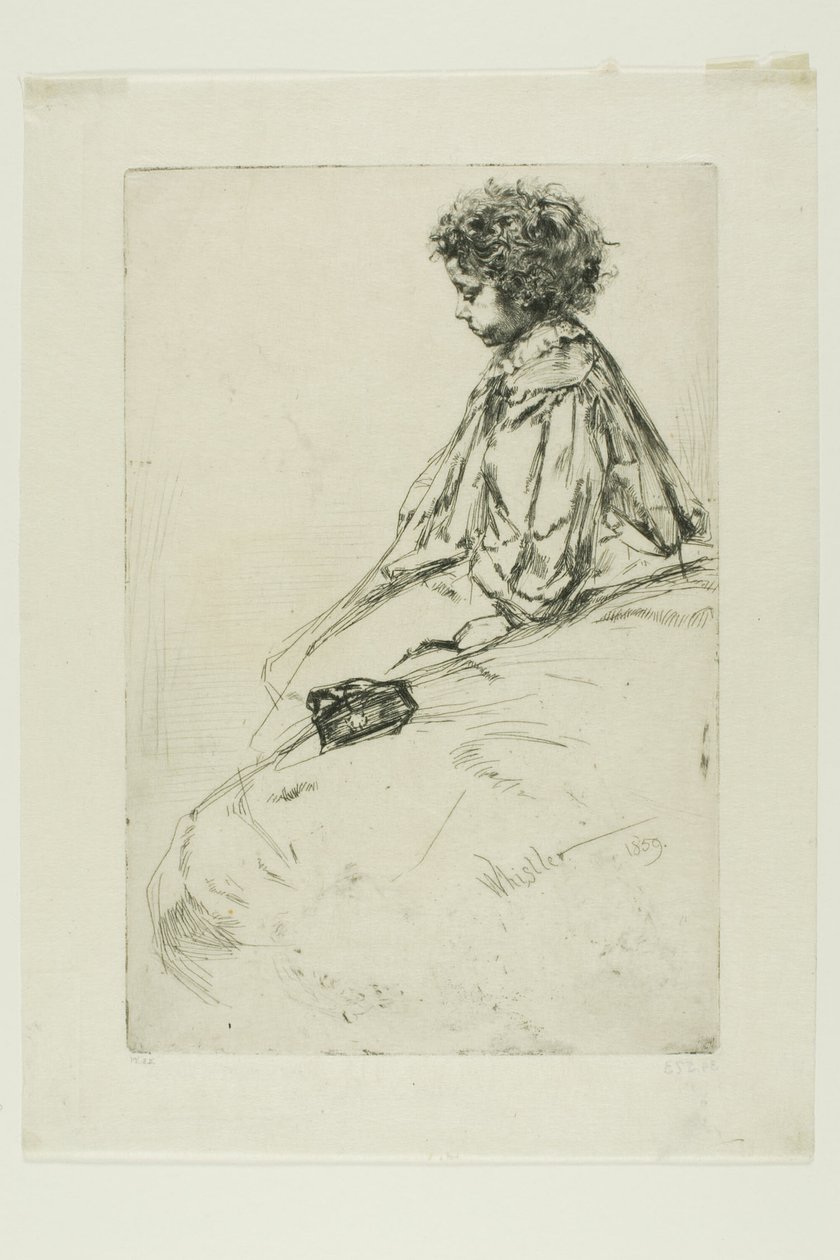 Bibi Lalouette alkotó: James Abbott McNeill Whistler