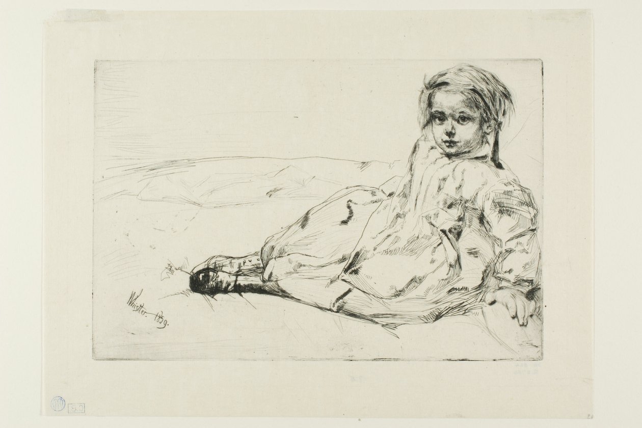 Bibi Valentin alkotó: James Abbott McNeill Whistler