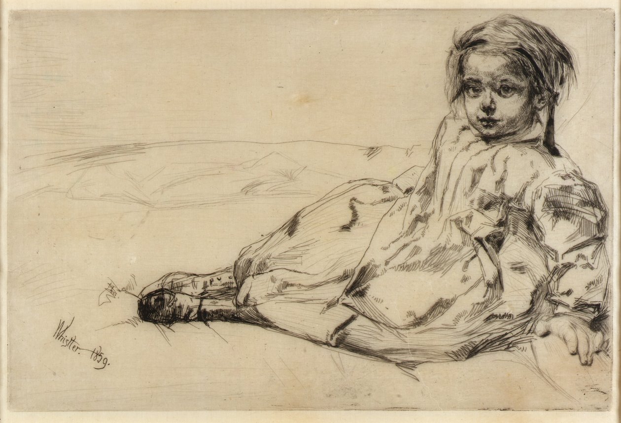 Bibi Valentine alkotó: James McNeill Whistler