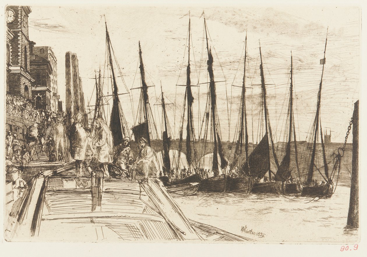 Billingsgate alkotó: James Abbott McNeill Whistler