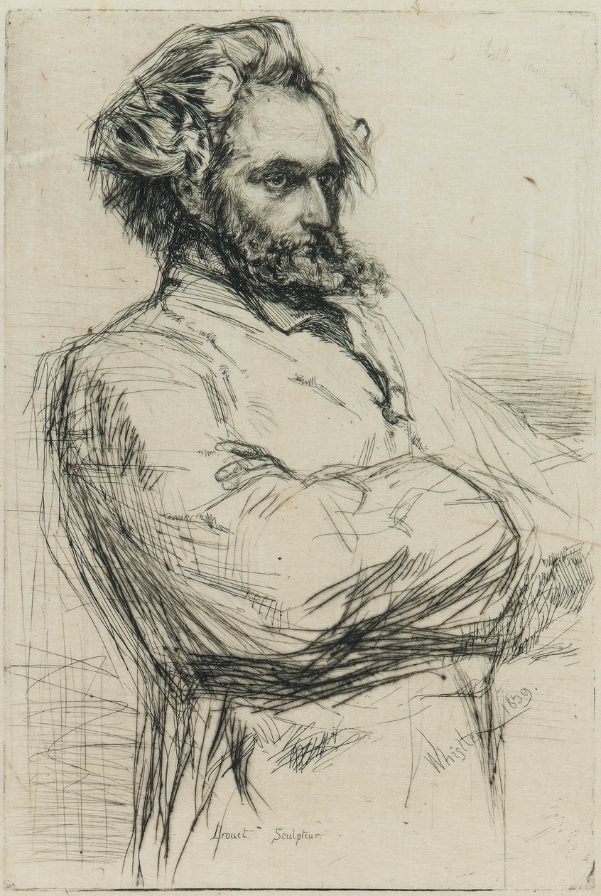 C.L. Drouet, szobrász alkotó: James Abbott McNeill Whistler