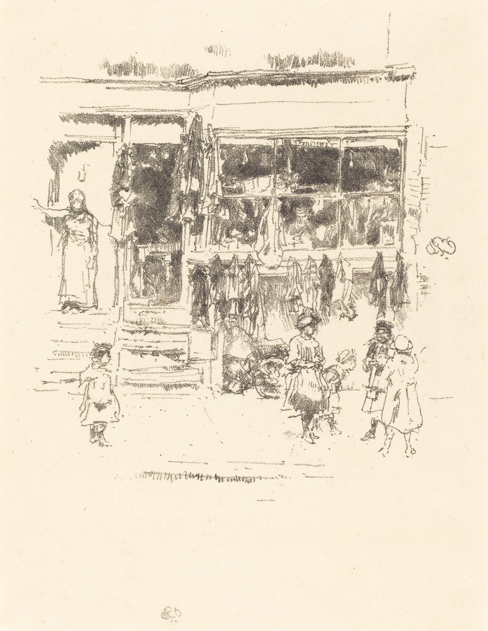 Chelsea Rags alkotó: James Abbott McNeill Whistler