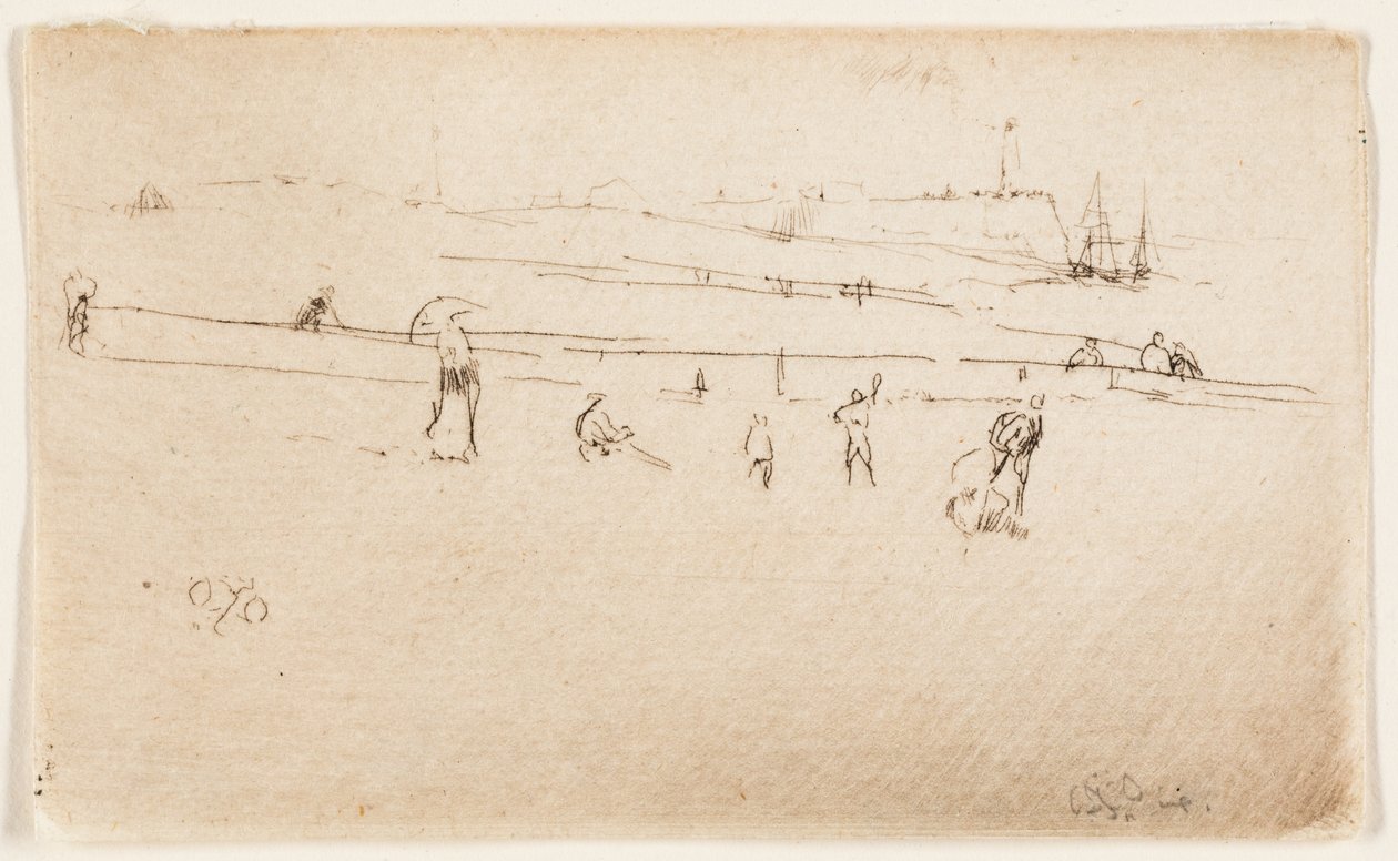 Dieppe alkotó: James McNeill Whistler