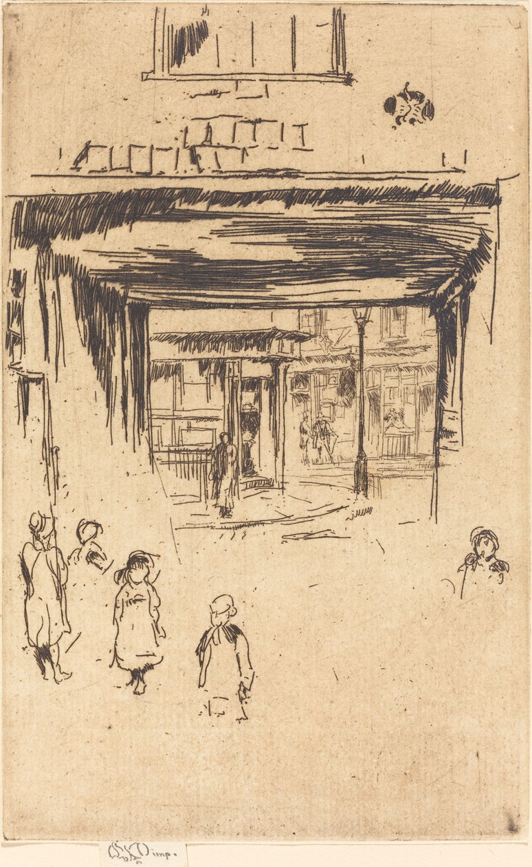 Drury Lane alkotó: James Abbott McNeill Whistler