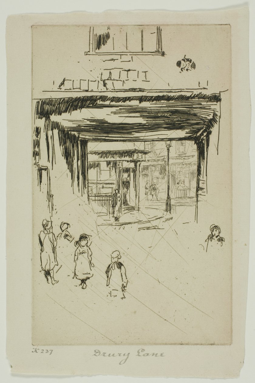 Drury Lane alkotó: James McNeill Whistler