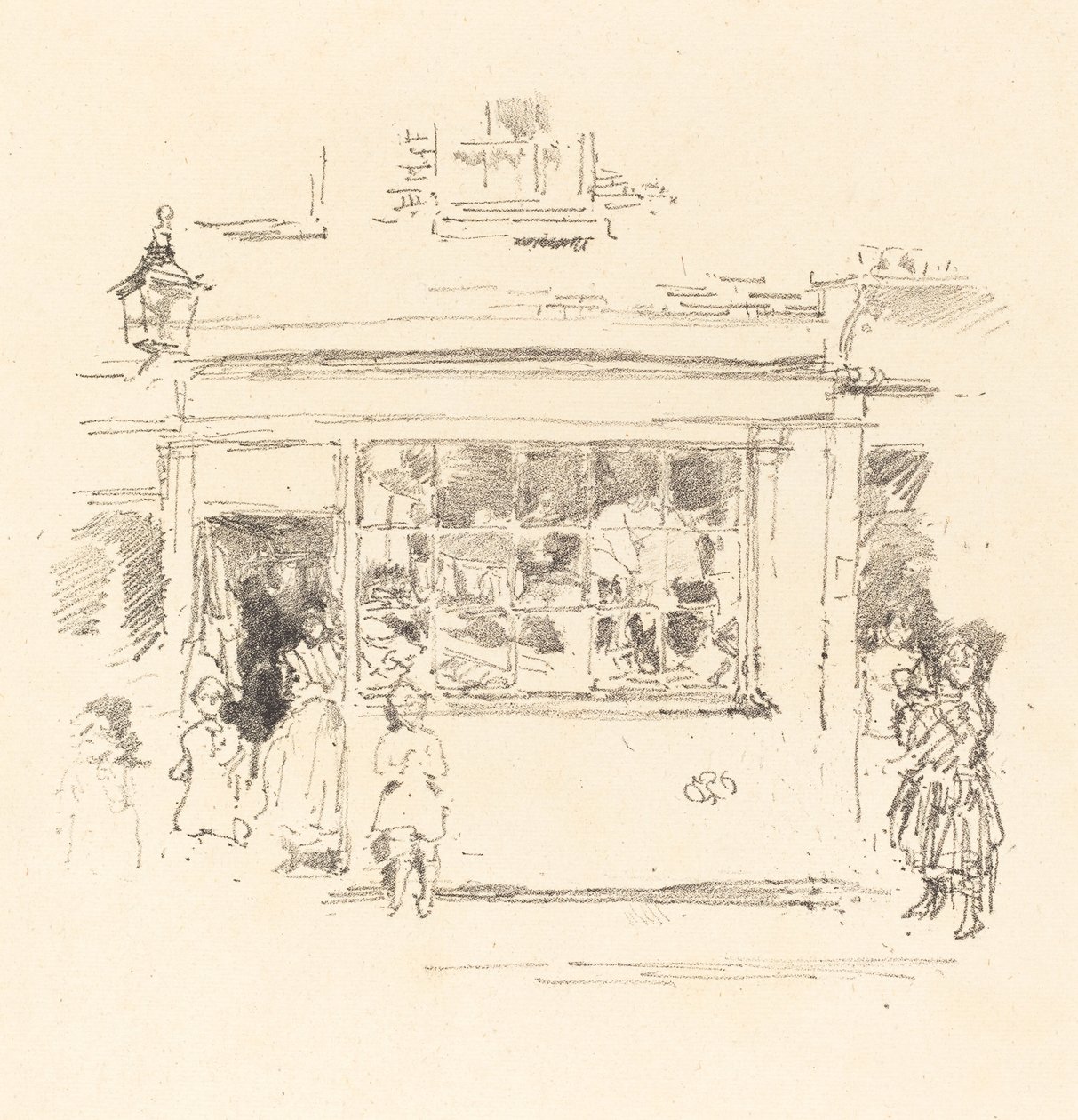 Drury Lane Rags alkotó: James Abbott McNeill Whistler
