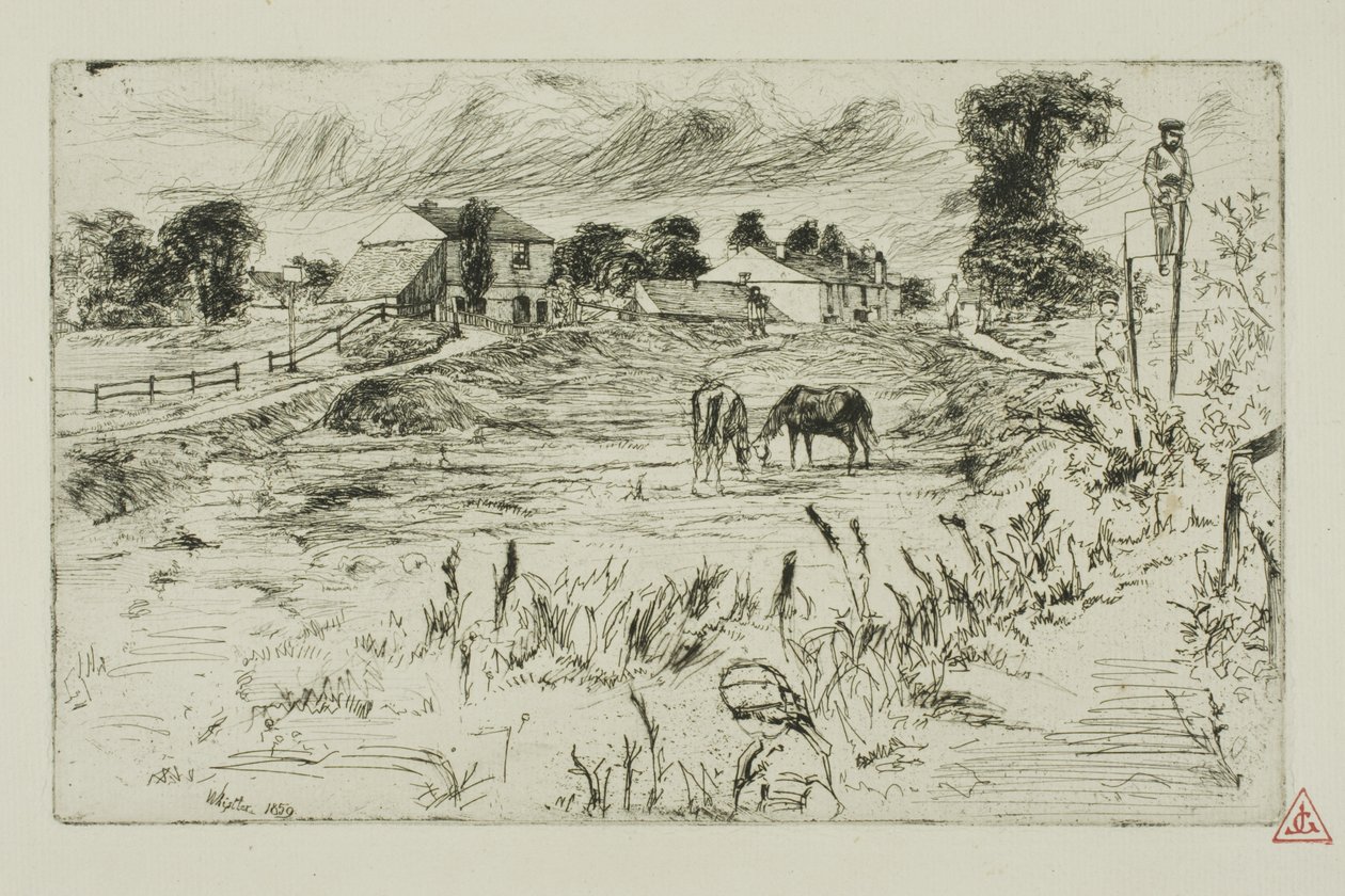 Táj lovakkal alkotó: James Abbott McNeill Whistler
