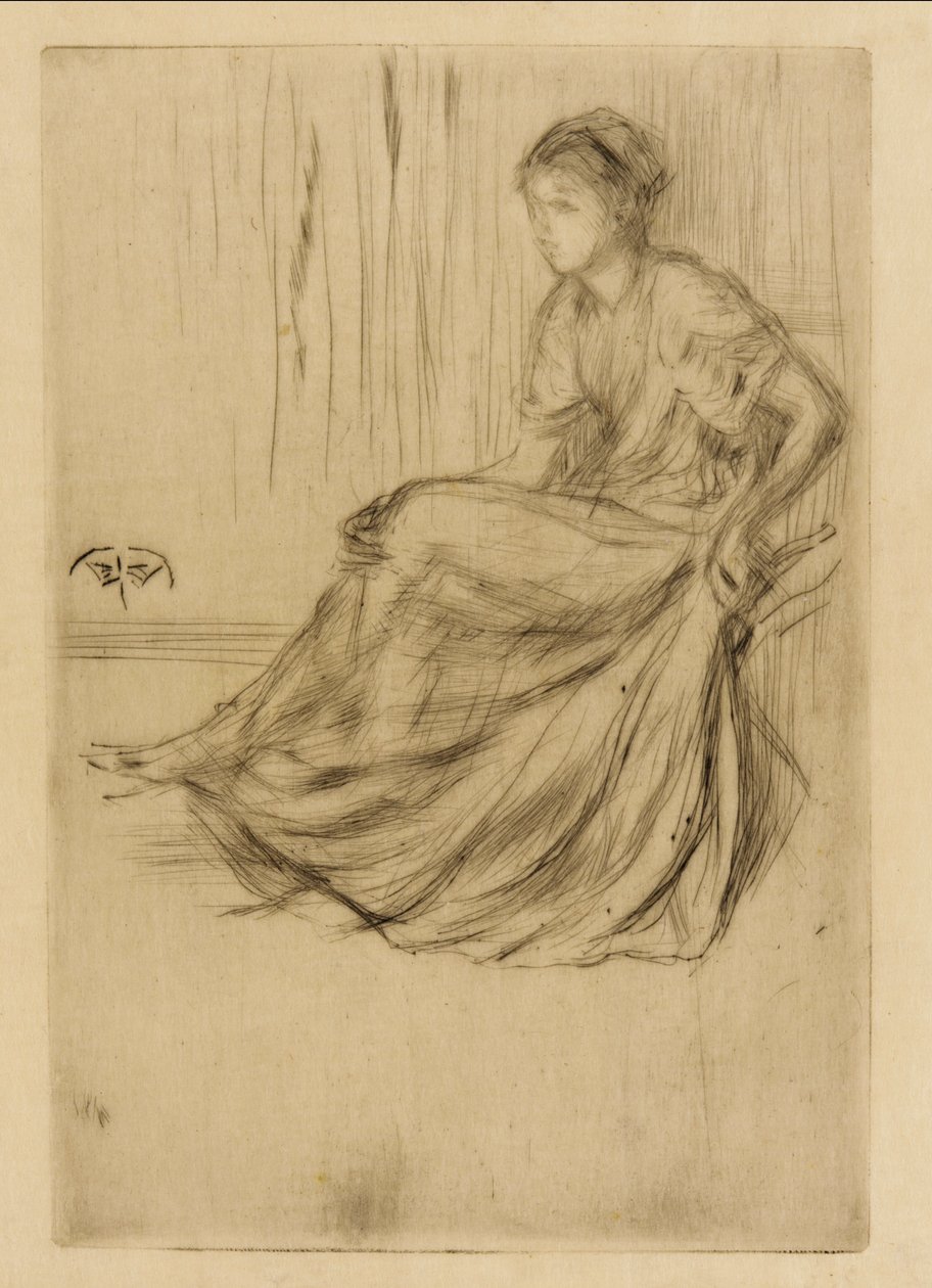 Modell Ülő alkotó: James Abbott McNeill Whistler