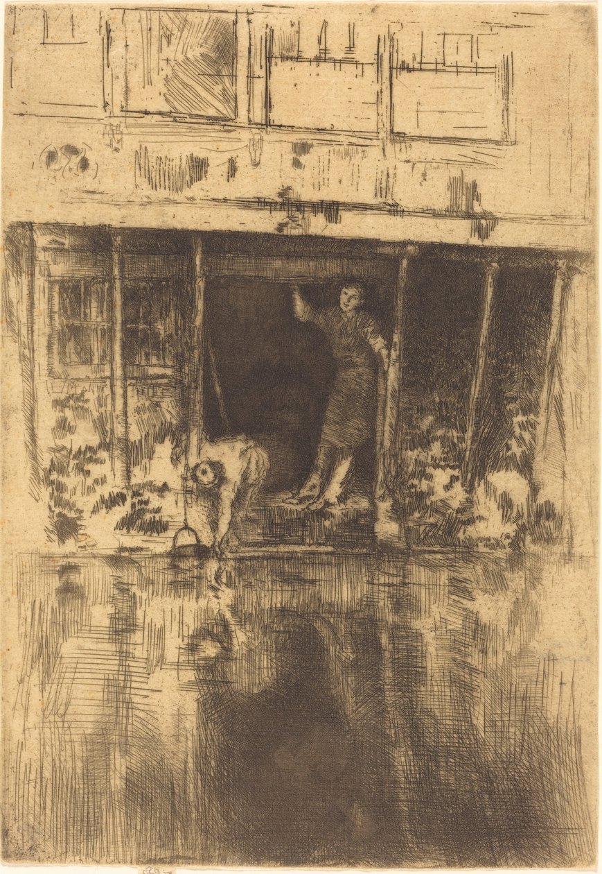 Pierrot alkotó: James Abbott McNeill Whistler