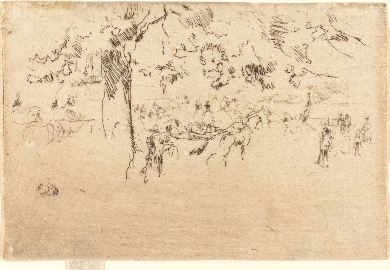 Szent Jakab park alkotó: James Abbott McNeill Whistler