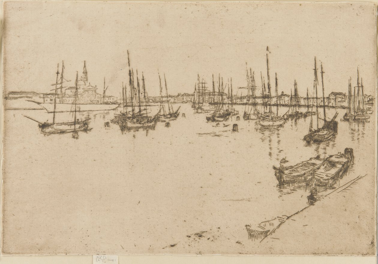 Szent György alkotó: James Abbott McNeill Whistler