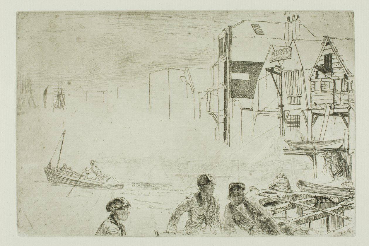 Stevens hajógyár alkotó: James McNeill Whistler
