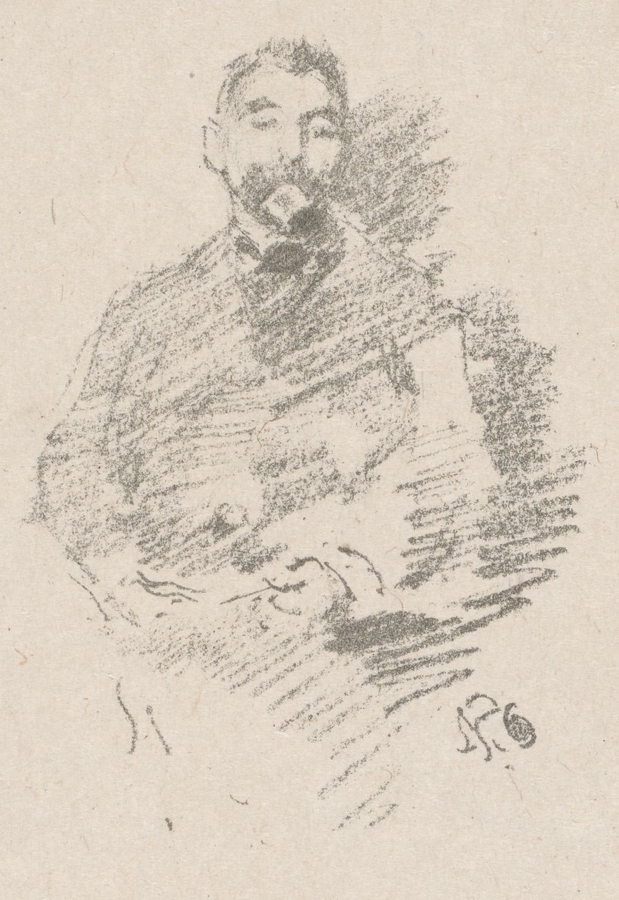 Stephane Mallarme alkotó: James Abbott McNeill Whistler