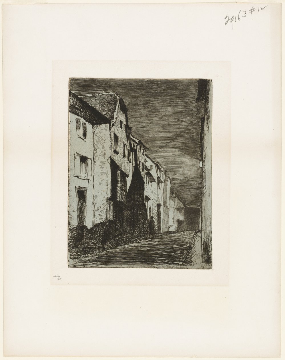 Saverne utca alkotó: James Abbott McNeill Whistler