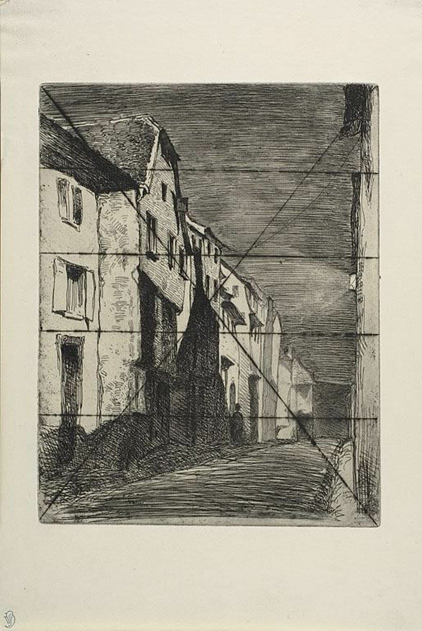 Saverne utca alkotó: James Abbott McNeill Whistler