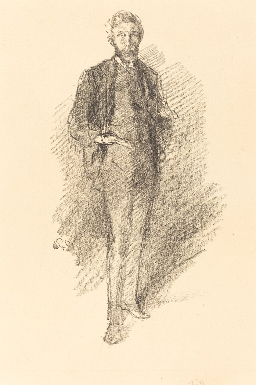 Tanulmány: Joseph Pennell alkotó: James Abbott McNeill Whistler