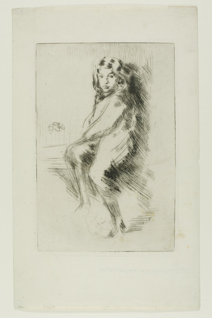 A fiú (Charlie Hanson) alkotó: James Abbott McNeill Whistler