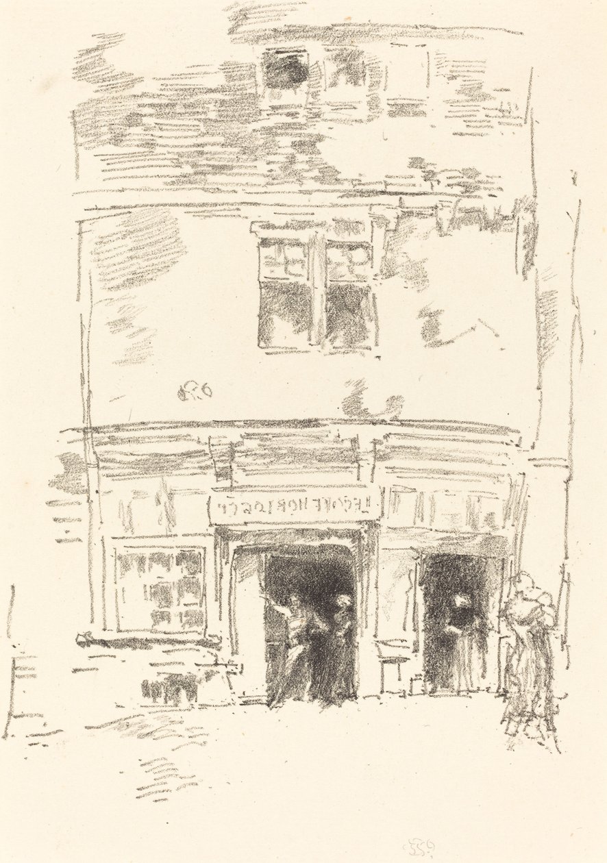 Az óragyártók, Paimpol alkotó: James Abbott McNeill Whistler