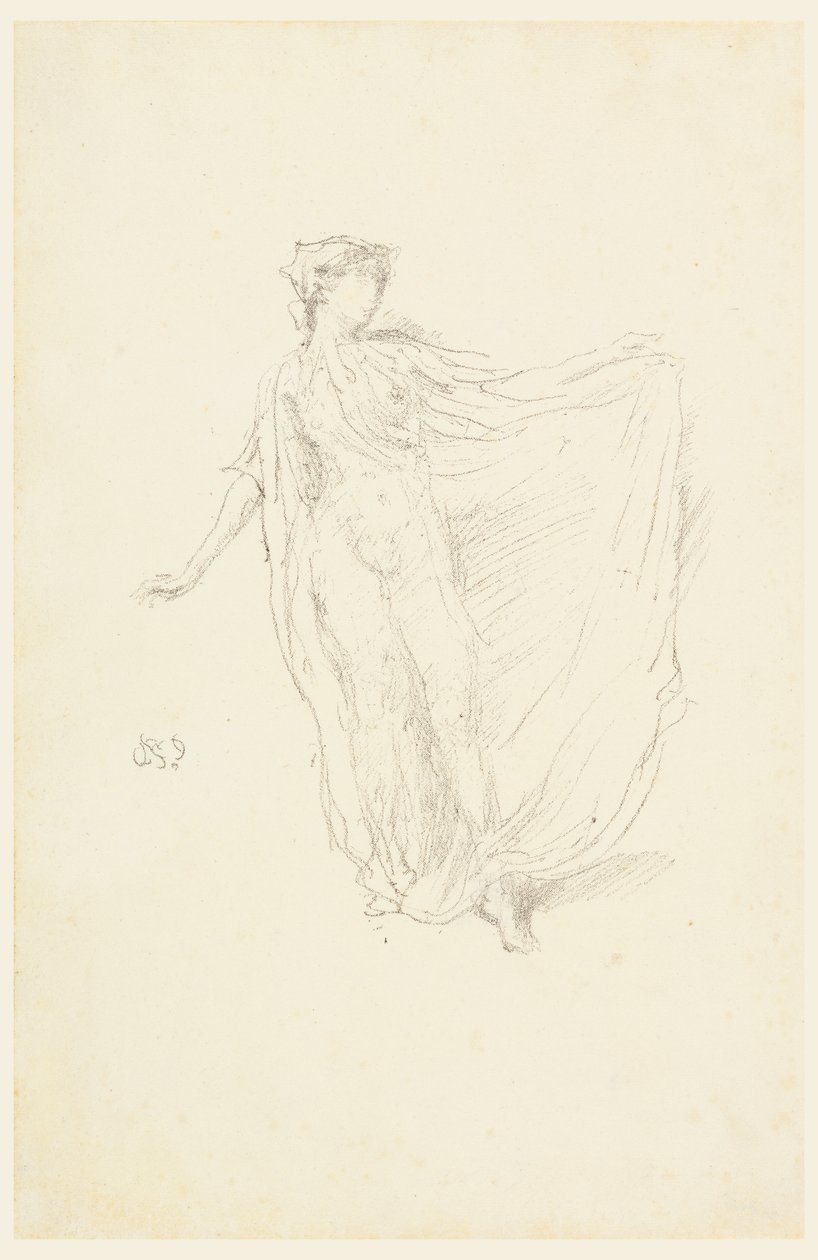 A Táncoló Lány alkotó: James Abbott McNeill Whistler