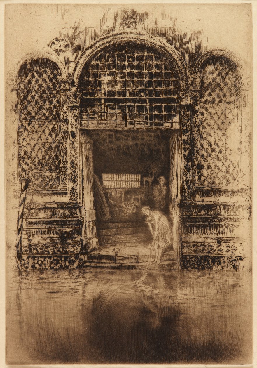 Az ajtó alkotó: James Abbott McNeill Whistler