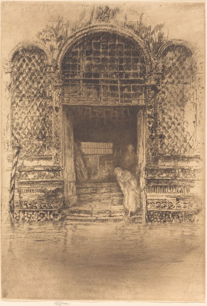 Az ajtó alkotó: James Abbott McNeill Whistler