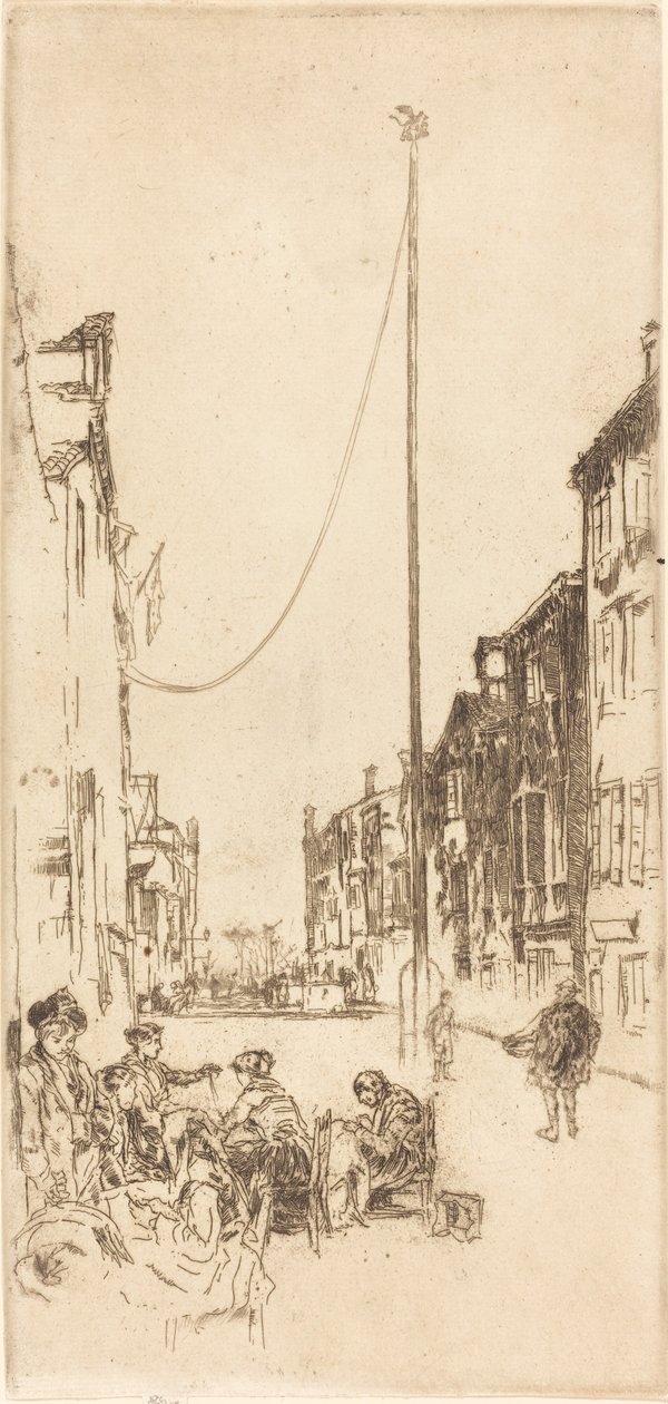Az árboc alkotó: James Abbott McNeill Whistler