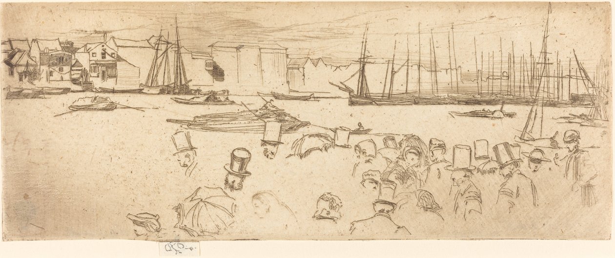 A Penny Boat alkotó: James Abbott McNeill Whistler