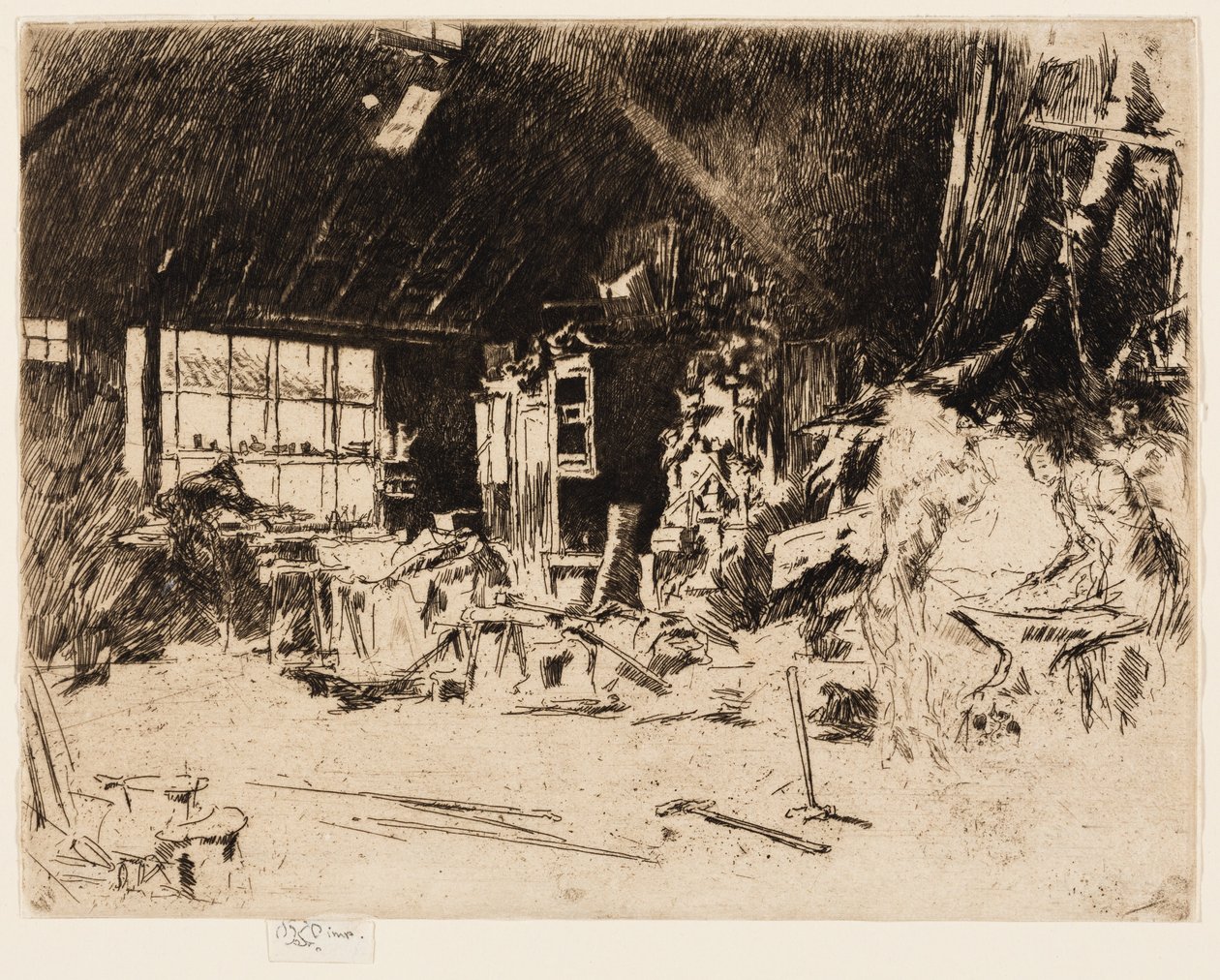 A kovácsműhely alkotó: James Abbott McNeill Whistler