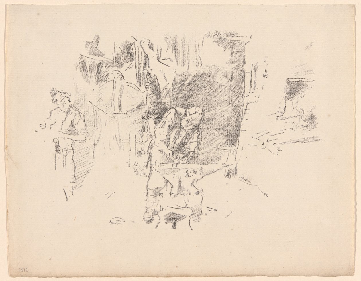 A napfényes kovácsműhely alkotó: James McNeill Whistler
