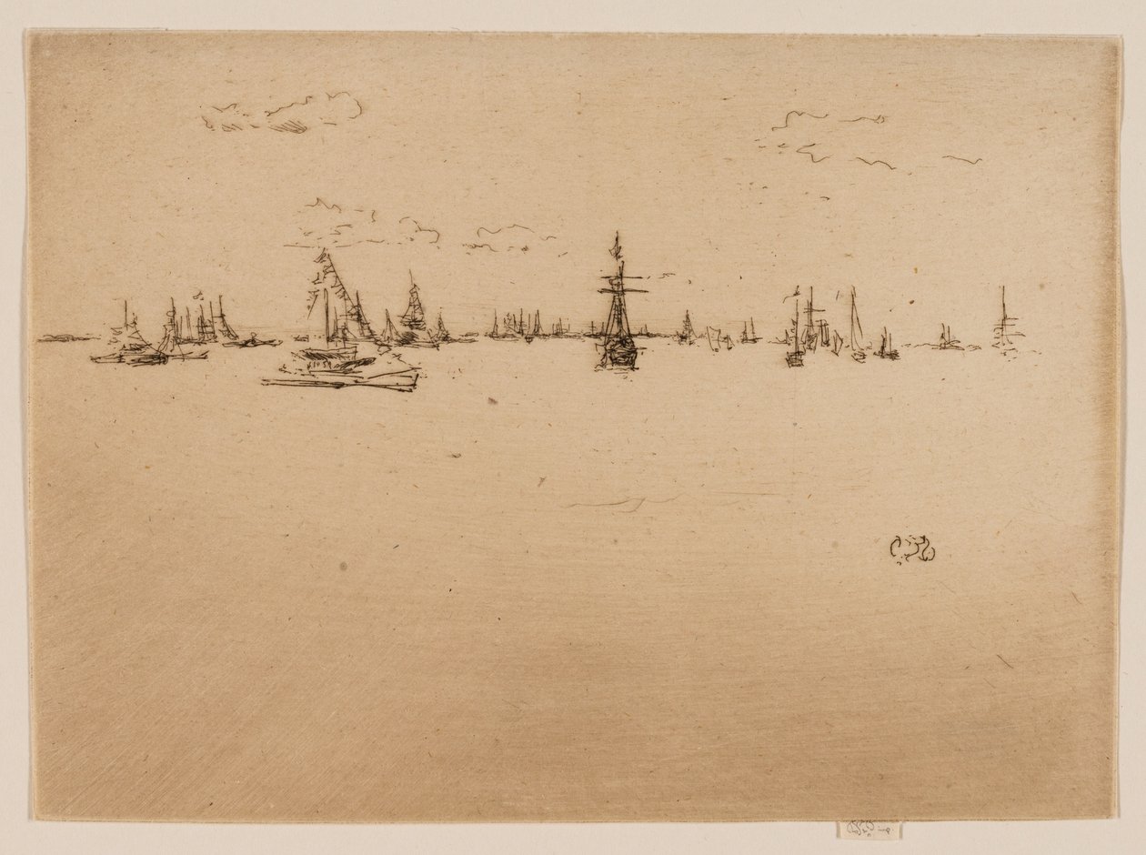 A toronyhajó alkotó: James McNeill Whistler