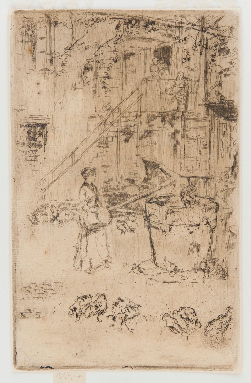 Pulykák alkotó: James Abbott McNeill Whistler