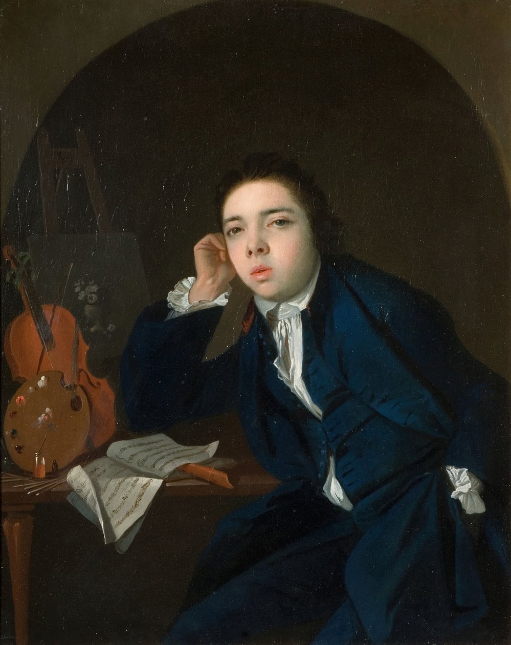 Önarckép, 1766. alkotó: James Millar