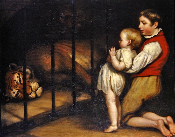 Egy tigris barlangja alkotó: James Northcote