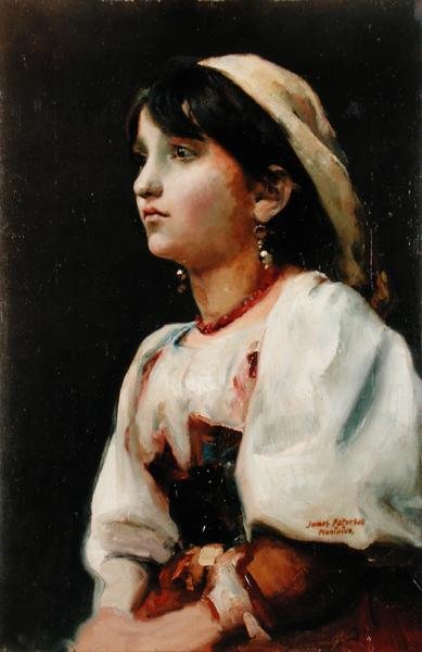 Geralda, 1880-as évek (olaj, vászon) alkotó: James Paterson