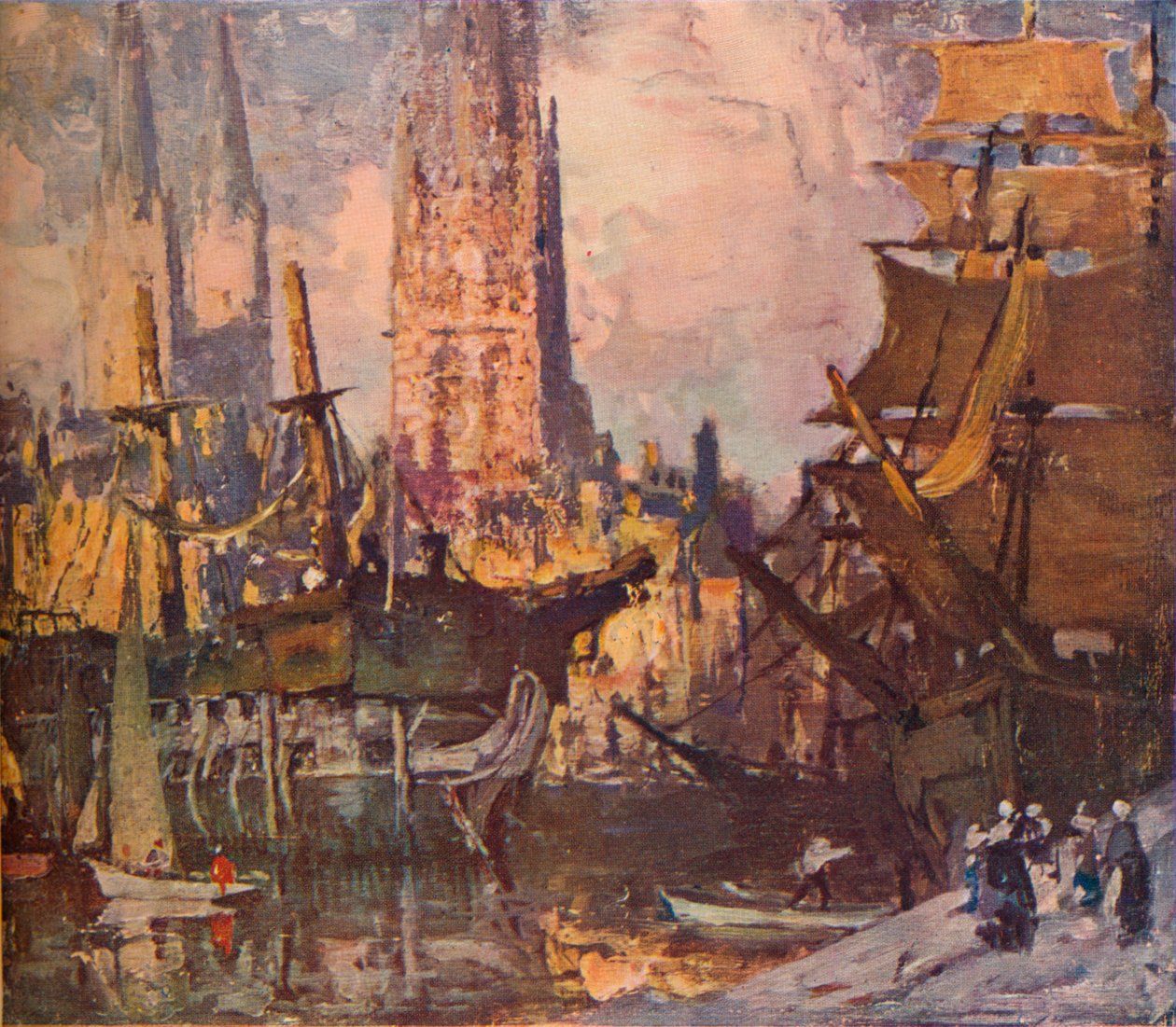 Az utolsó a fékezhetetlen, c1908 alkotó: James Paterson